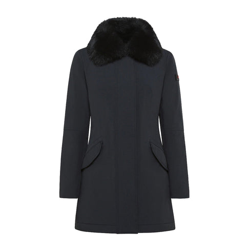 Peuterey Giubbotto Giubbotto Donna Desmot con pelliccia Nero A24 - PEUTEREYDESMOTKLFUR - NER - 42 - Francavilla Moda